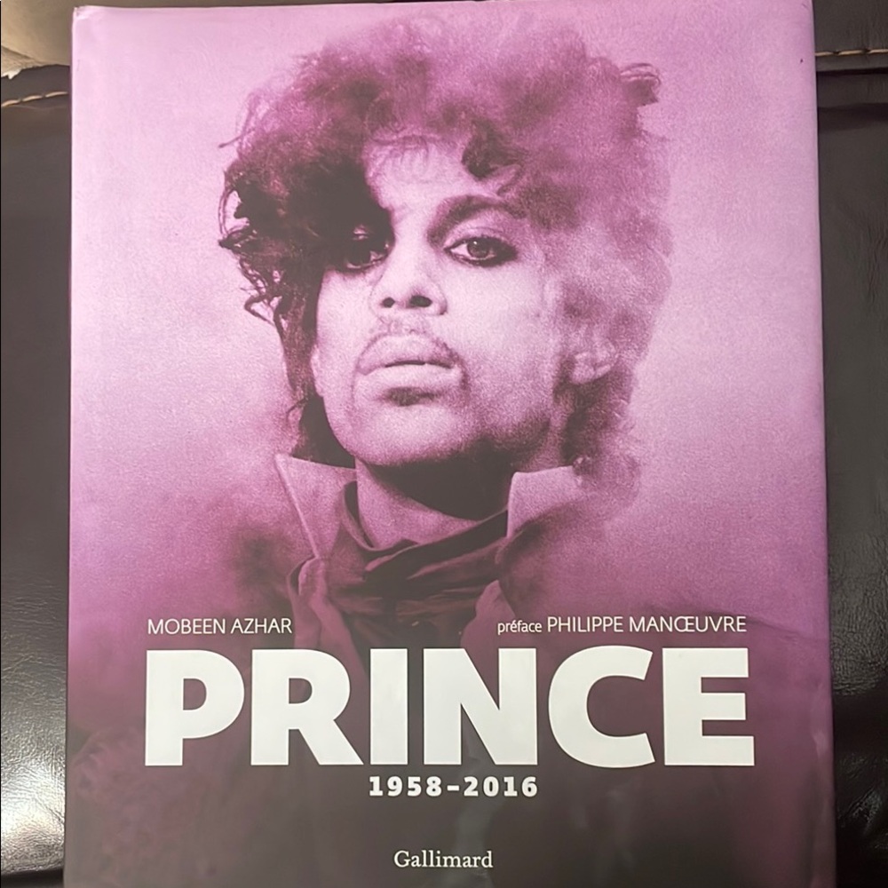 PRINCE Book by  Philippe Manoeuvre- Mobeen Azhar